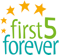first 5 forever logo in colour