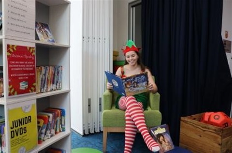 Library reading