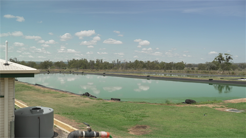 waste water and chemical shed
