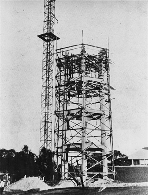 construction of water tower in goondiwindi 