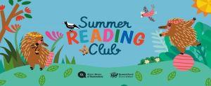 summer reading club treasure hunt banner